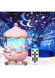 Rotating Rabbits Night Light, Night Lamp Star Projector, Bluetooth Music Speaker